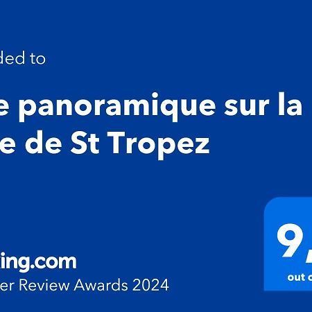 Vue Panoramique Sur La Baie De St Tropez Villa Les Issambres Luaran gambar