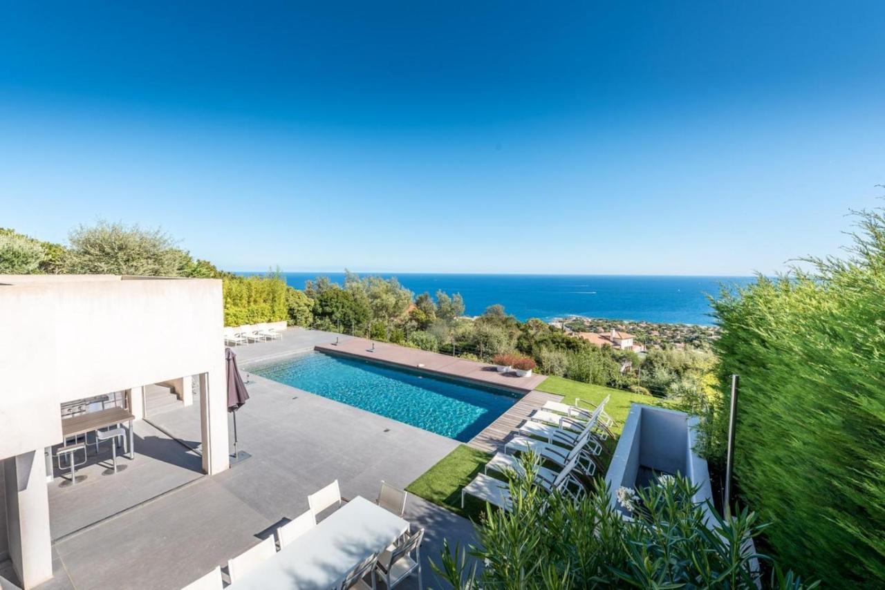 Vue Panoramique Sur La Baie De St Tropez Villa Les Issambres Luaran gambar