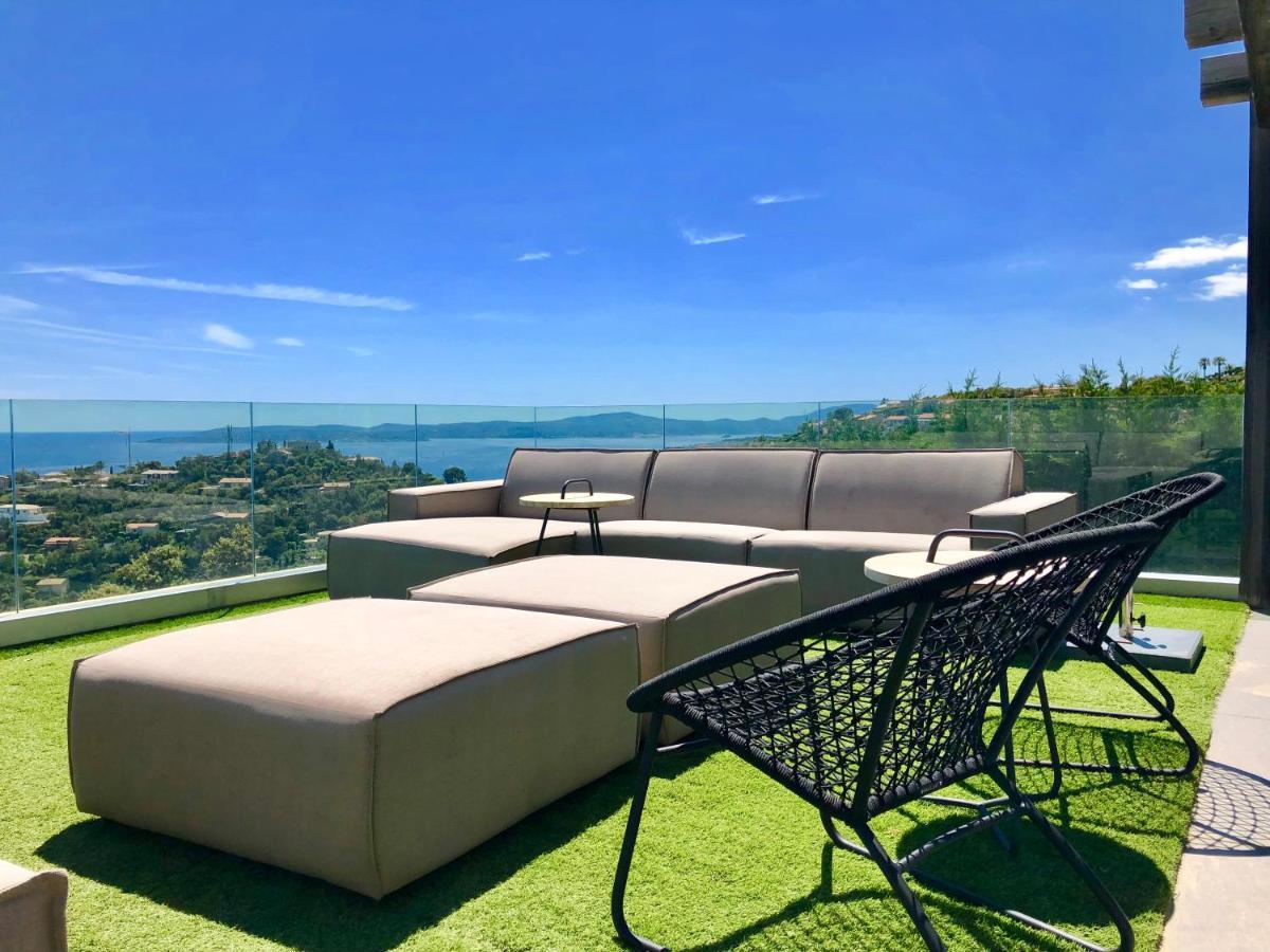 Vue Panoramique Sur La Baie De St Tropez Villa Les Issambres Luaran gambar