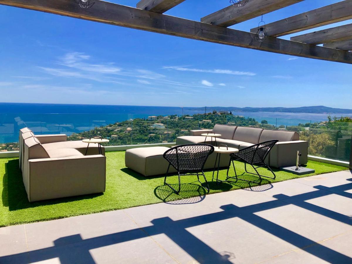 Vue Panoramique Sur La Baie De St Tropez Villa Les Issambres Luaran gambar