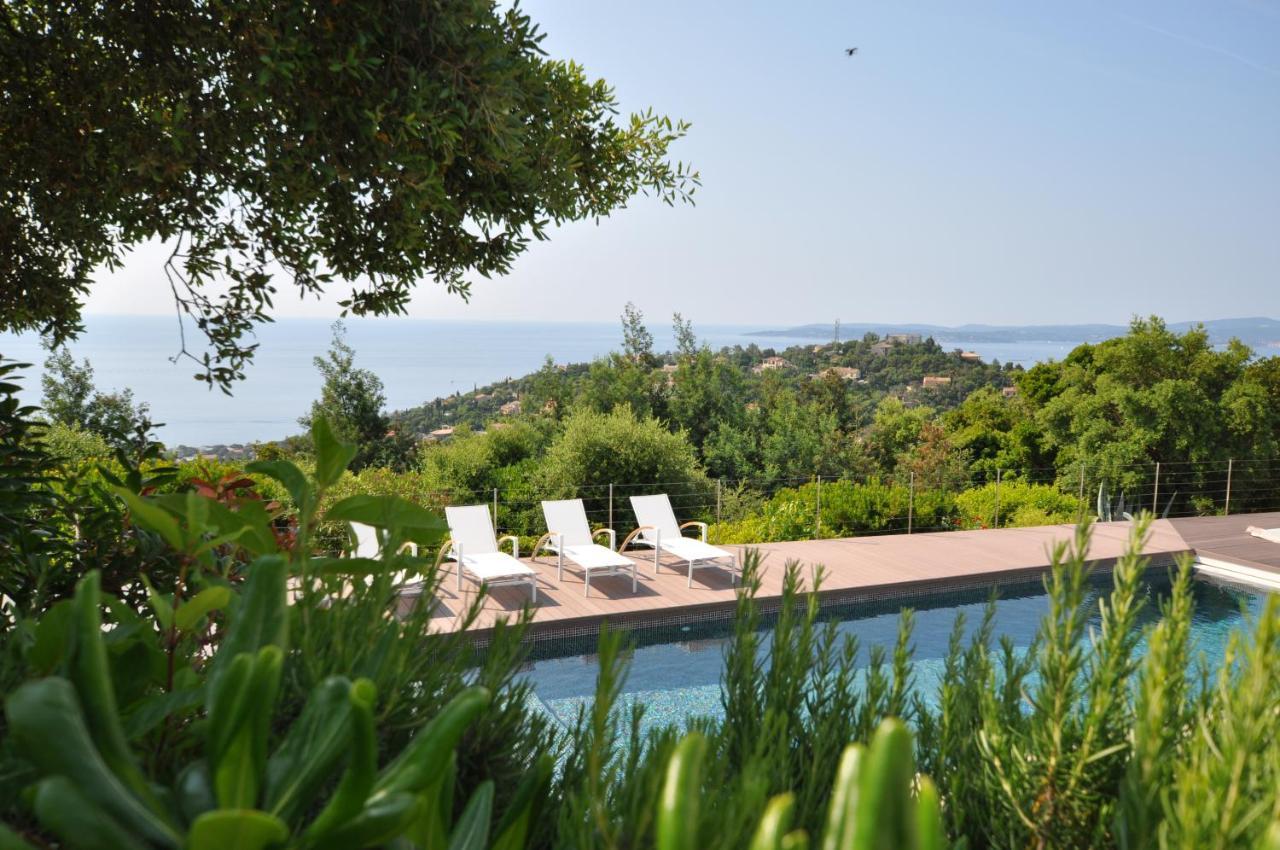 Vue Panoramique Sur La Baie De St Tropez Villa Les Issambres Luaran gambar